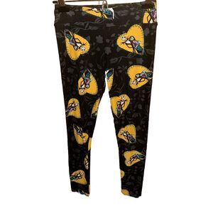 LulaRoe Disney OS Leggings Nightmare Before Christmas Sally Jack Hearts